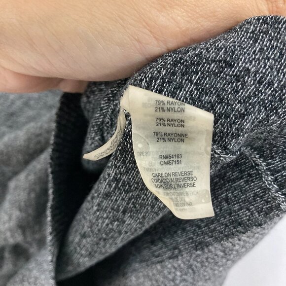 Calvin Klein sz XL Gray Turtle Neck Gray Soft Lightweight Sweater Closet Staple - Picture 5 of 8